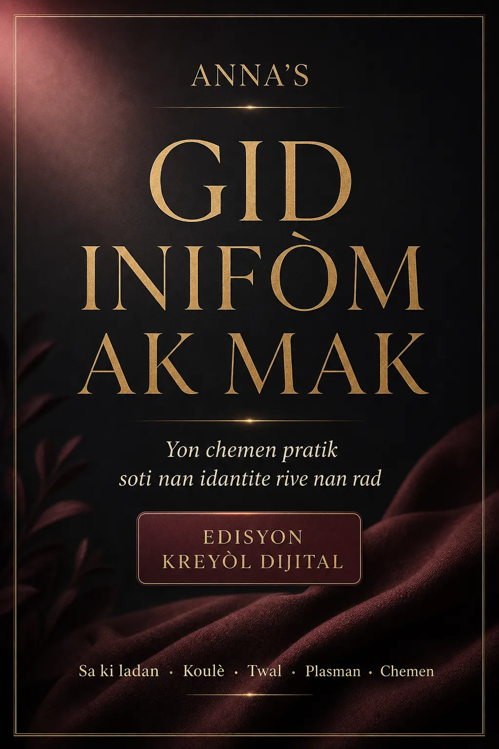 ANNA'S Kreyòl guide cover
